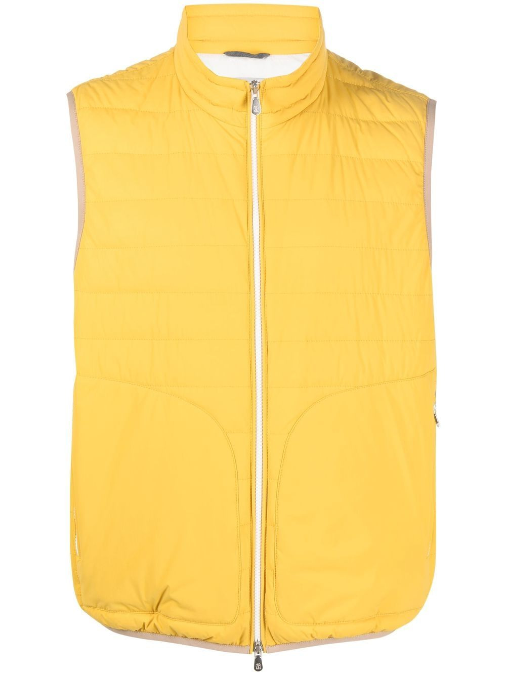 feather-down padded gilet - 1