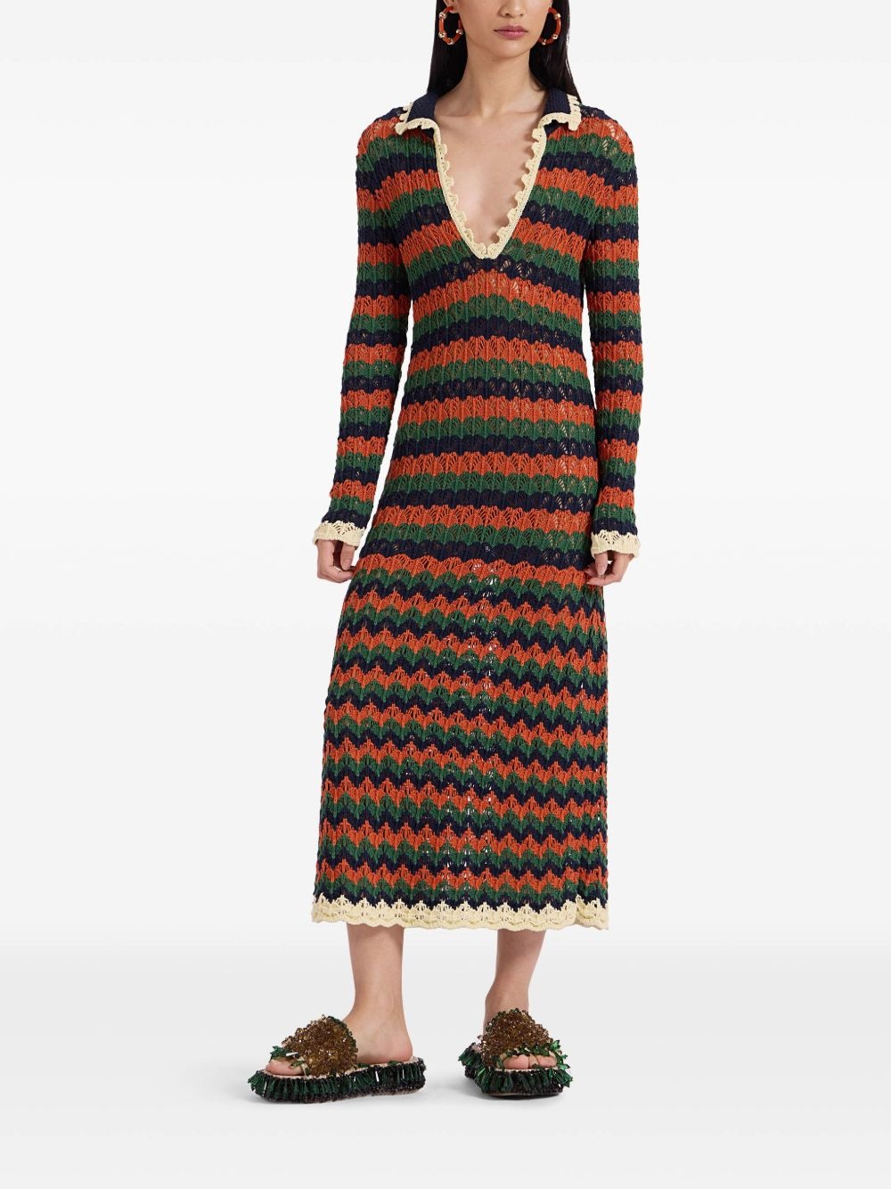 Perry knit midi dress - 2