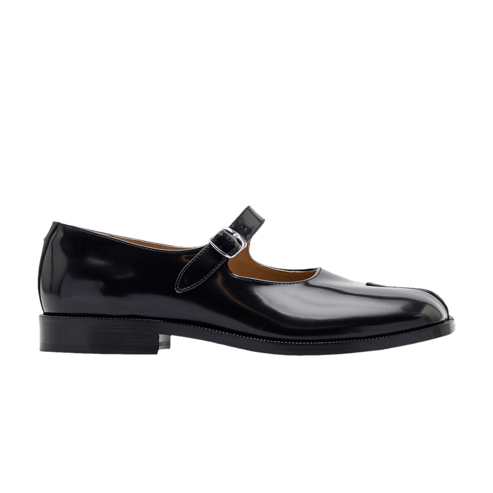 Maison Margiela Wmns Tabi Mary-Jane 'Black Polished Leather' - 1