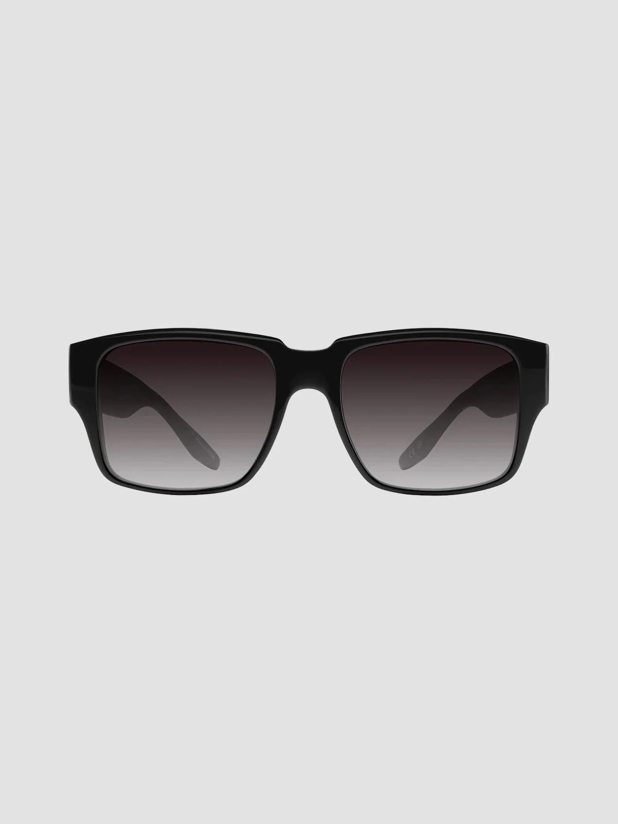 Men's Duke 56MM Rectangular Sunglasses - Black Smolder - 1