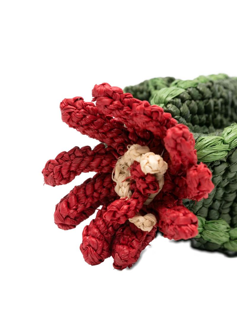 Anya Hindmarch Anya Hindmarch Cactus Raffia Charm outlook