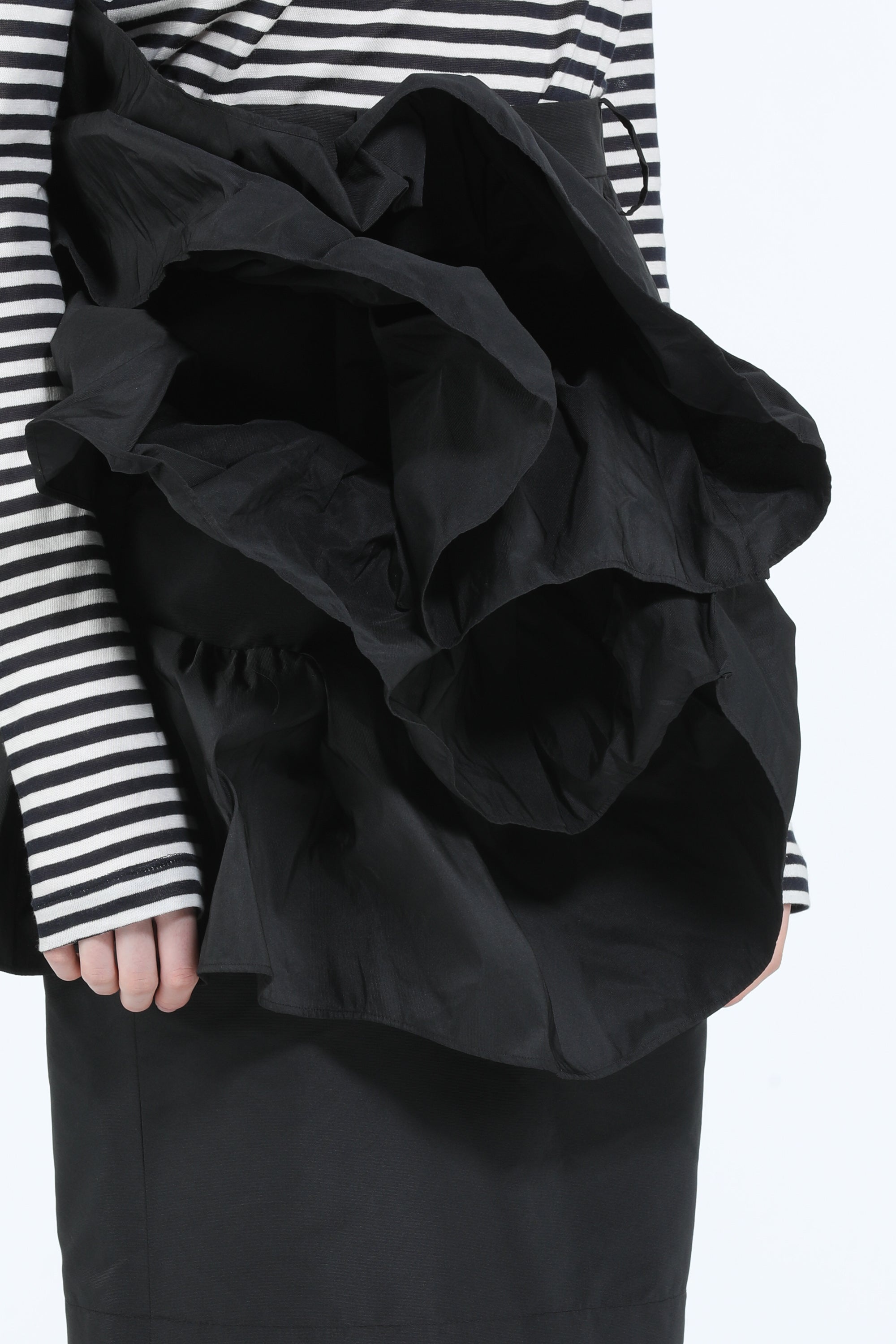 FLORAL-APPLIQUÉ MIDI SKIRT - 5