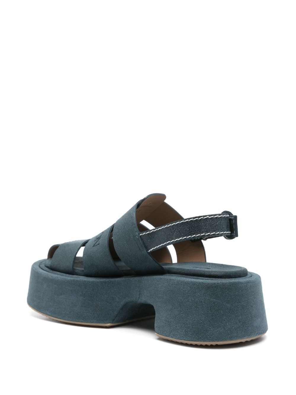 suede platform fisherman sandal - 3