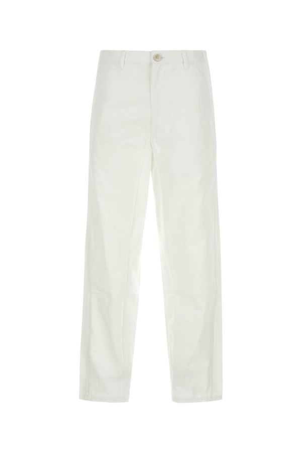White cotton pant - 1