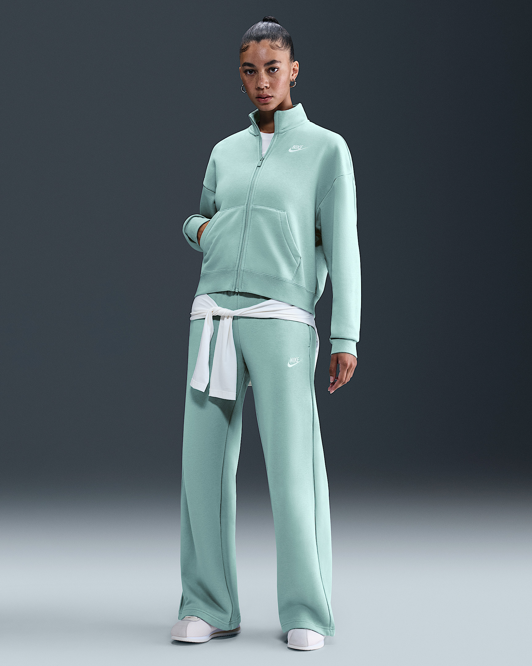Nike Sportswear Club Fleece Women's Loose Track Jacket - 4