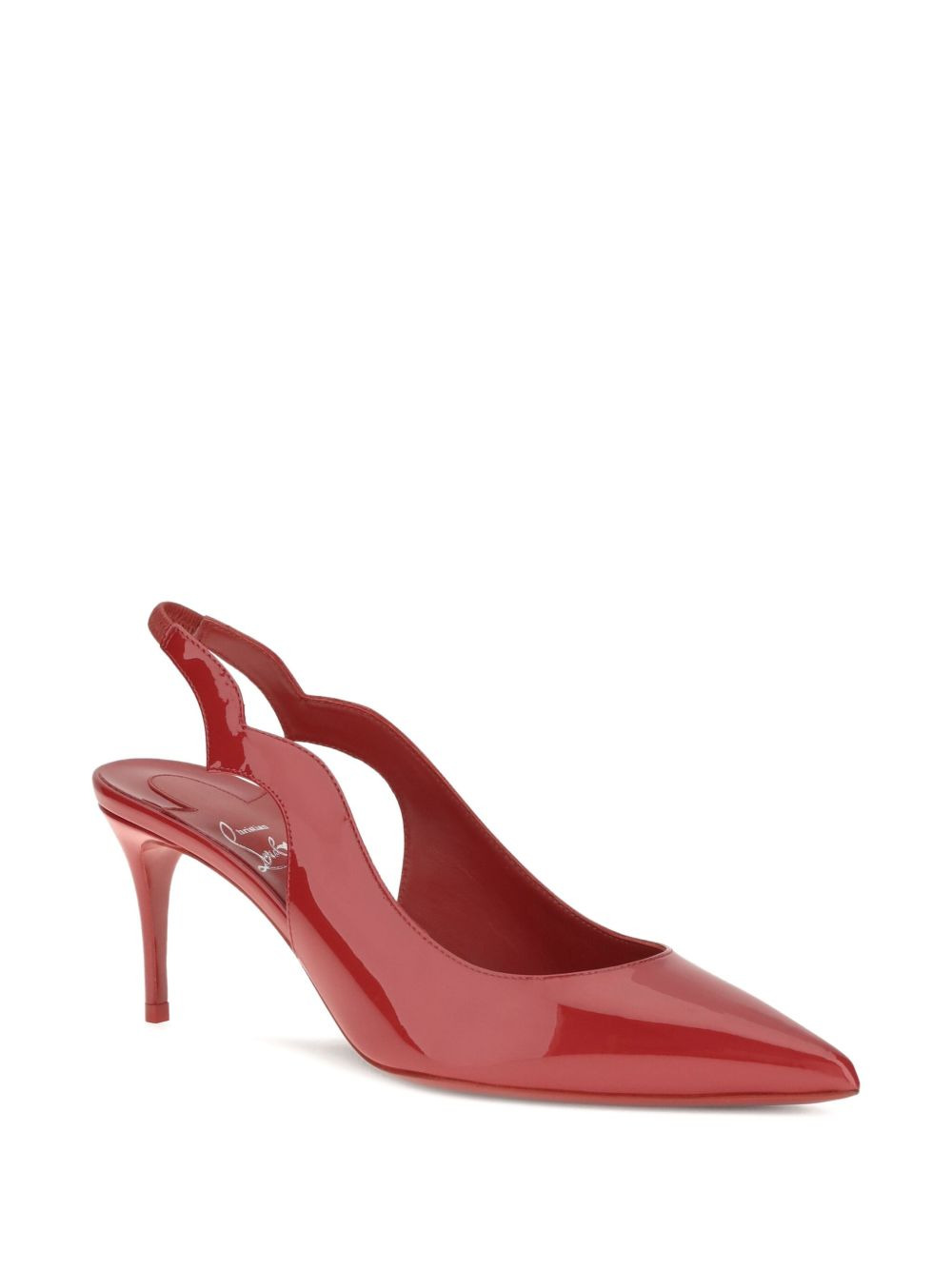 slingback patent pumps - 2