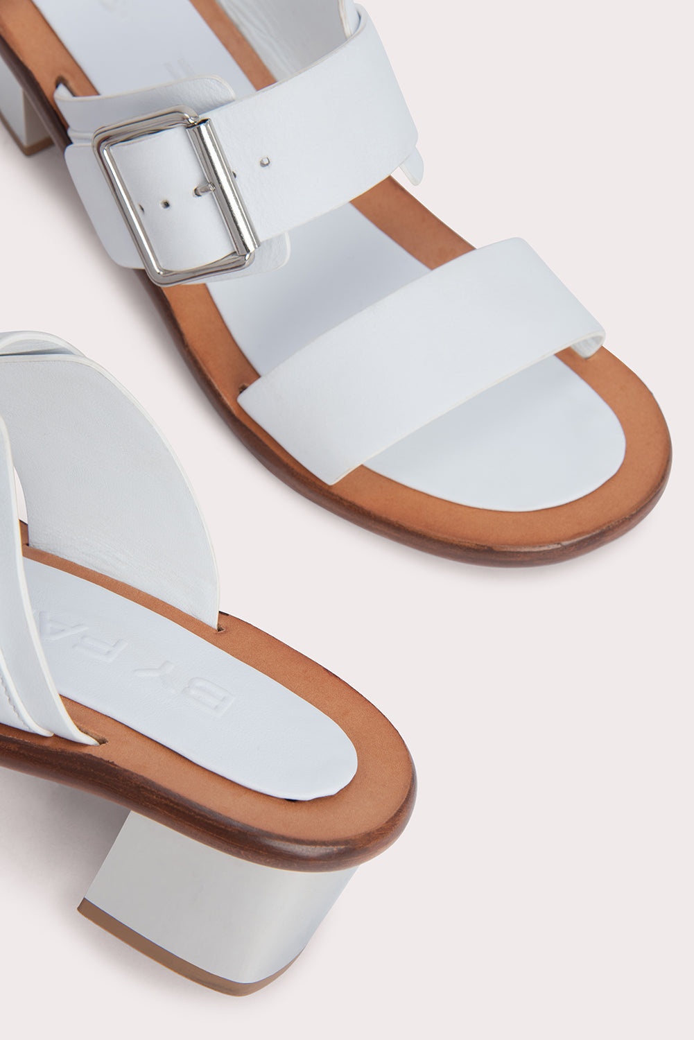 ROSS WHITE NAPPA LEATHER - 4