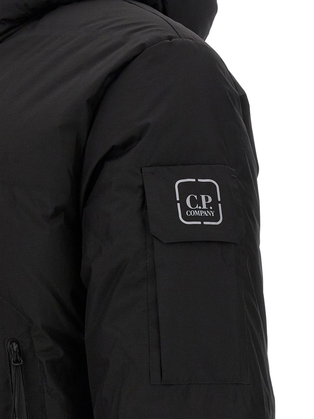 ripstop hooded down jacket - 4