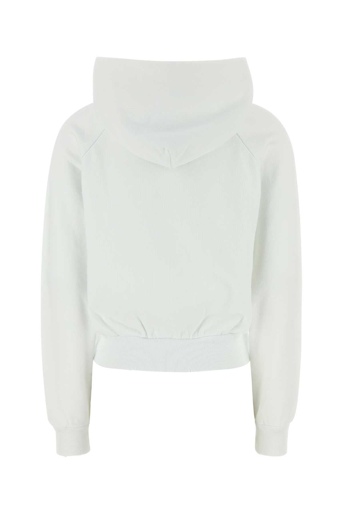 Prada Women White Cotton Sweatshirt - 2