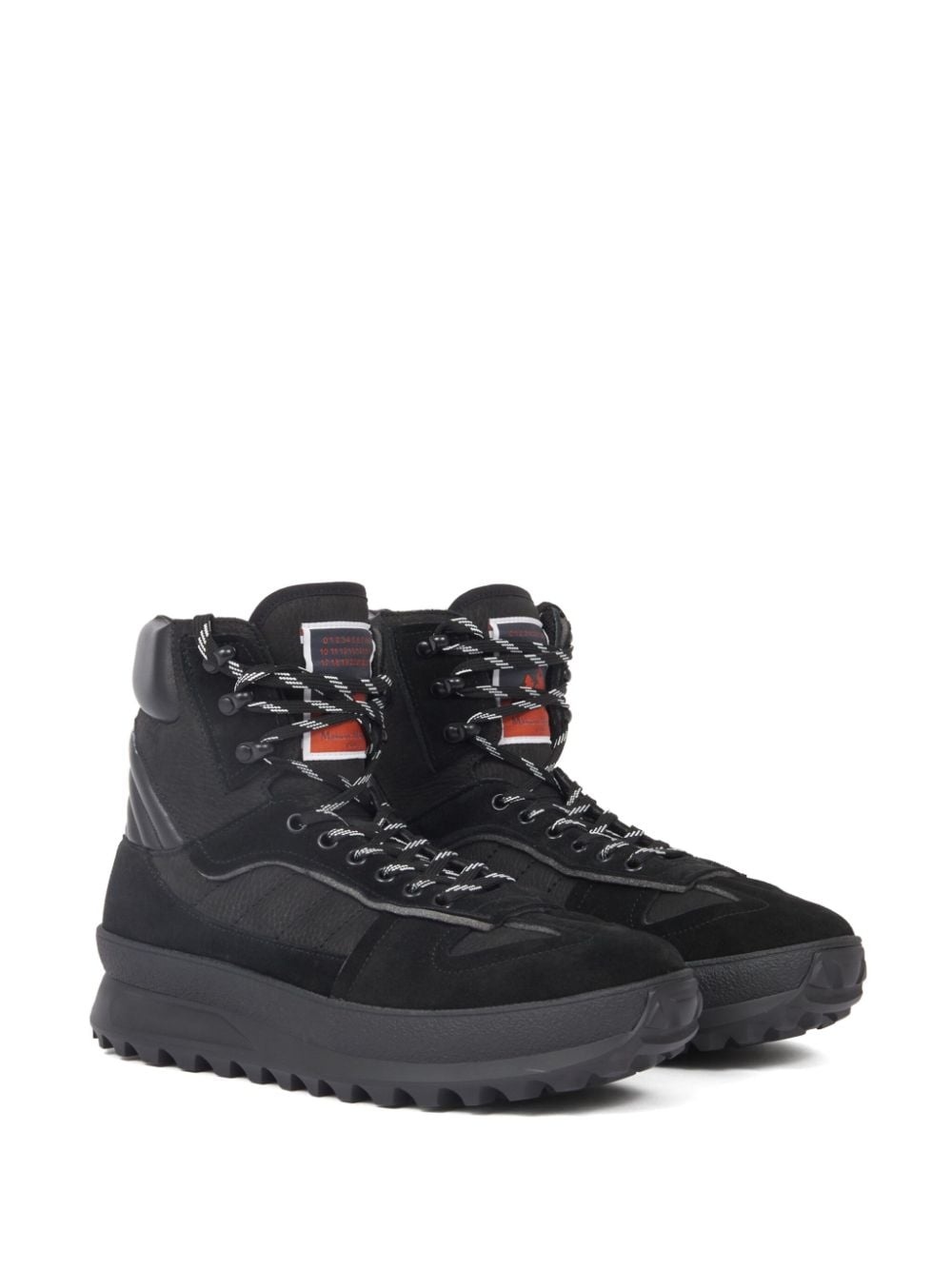 Climber high-top leather sneakers - 2