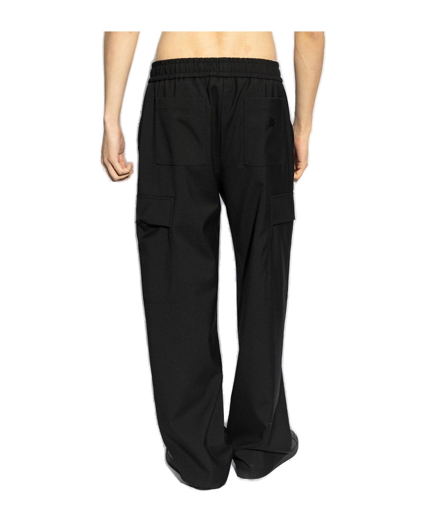 Logo Patch Cargo Pants - 3
