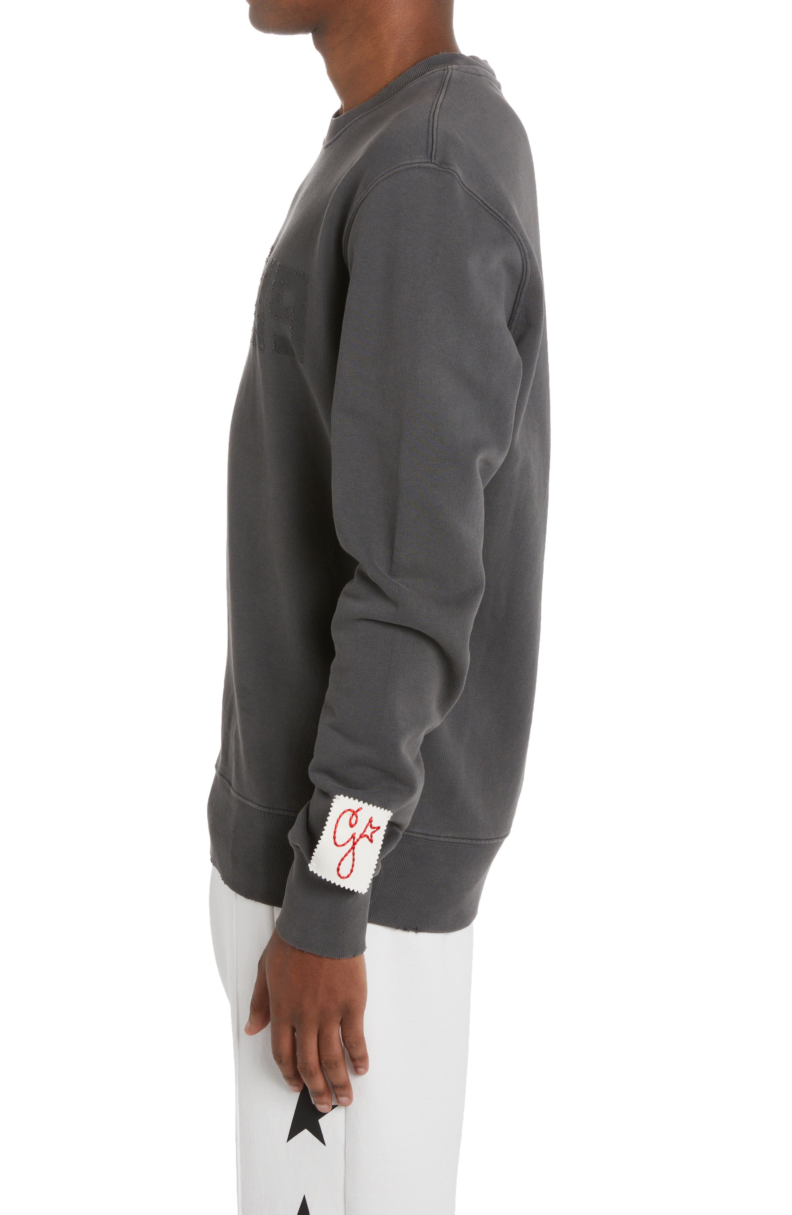 Golden Missing Logo Sweatshirt - 3