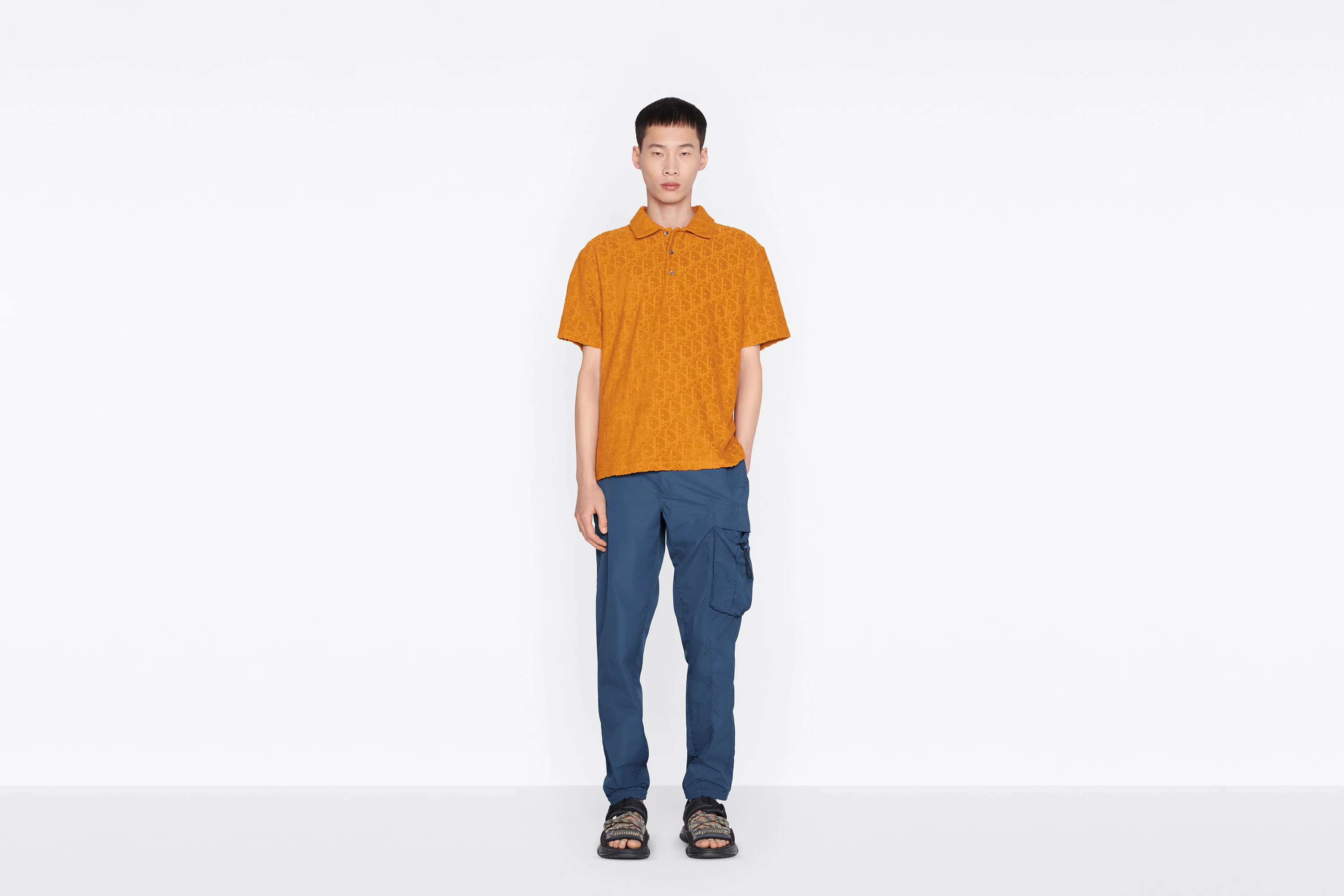 Oversized Dior Oblique Polo Shirt - 4