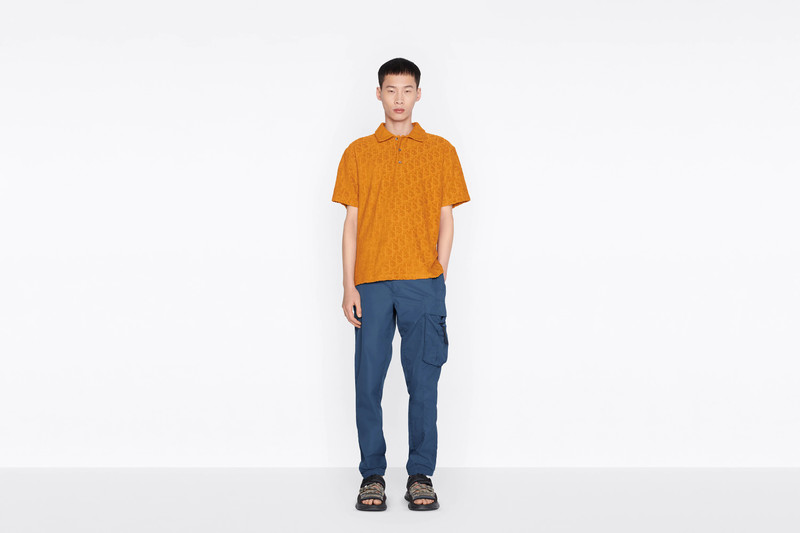 Oversized Dior Oblique Polo Shirt 4