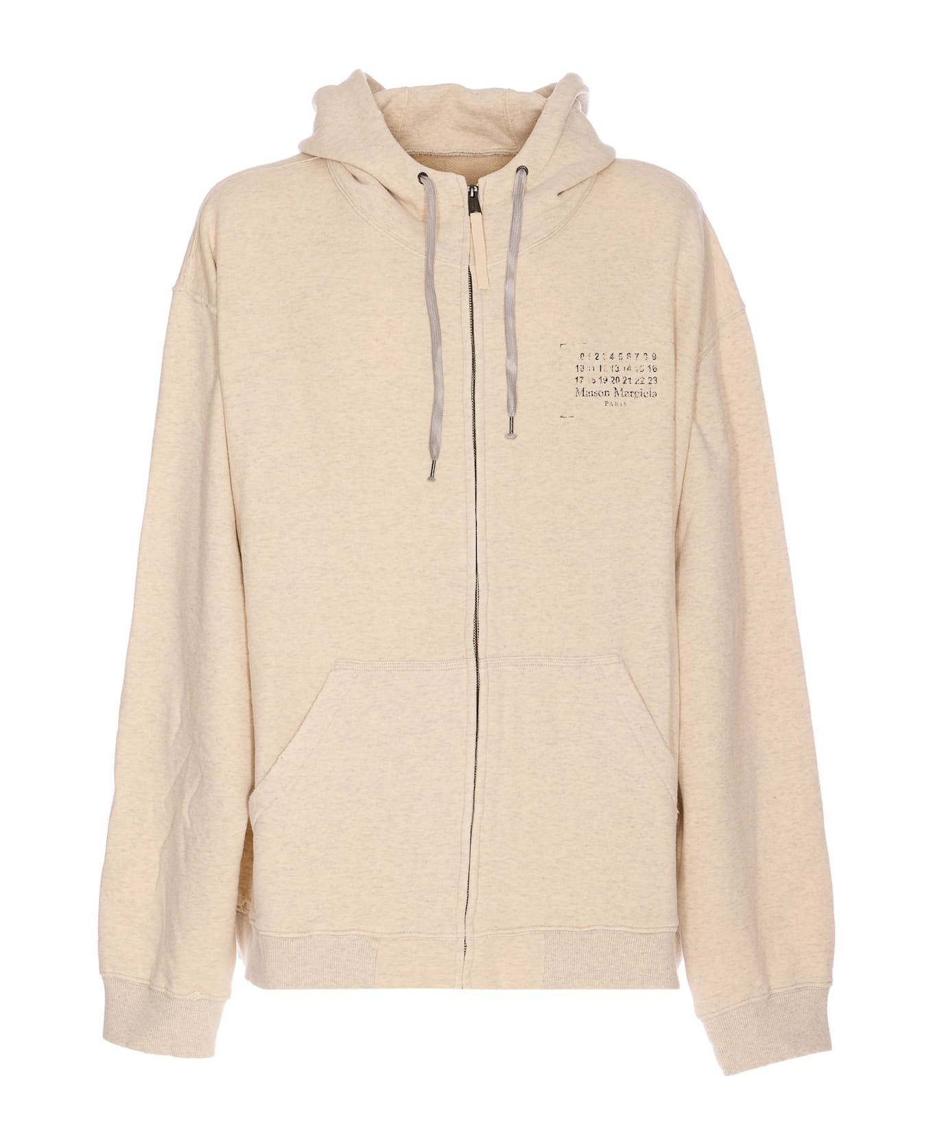Numeric Logo Sweat Jacket - 1