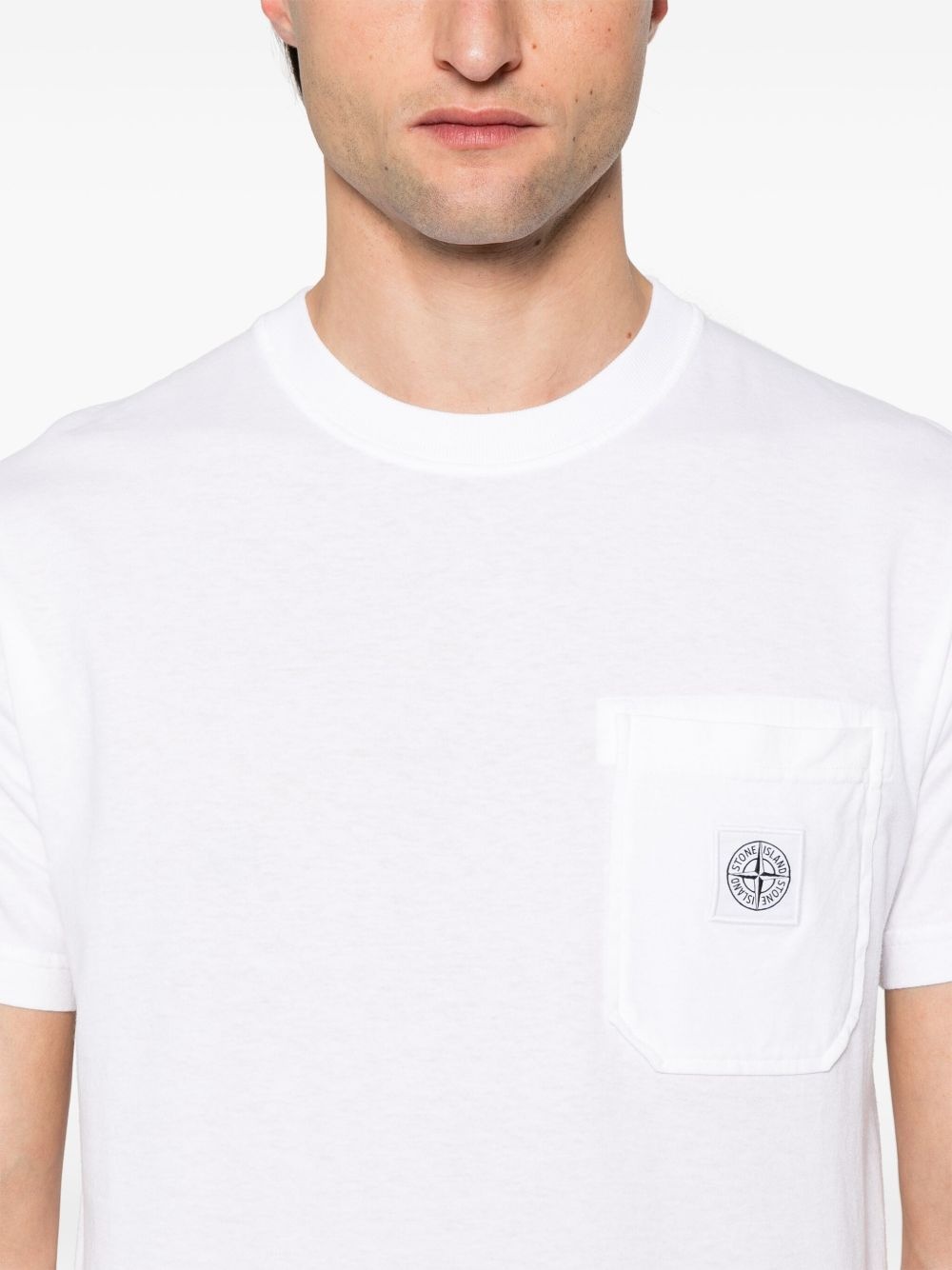 Compass-motif T-shirt - 4