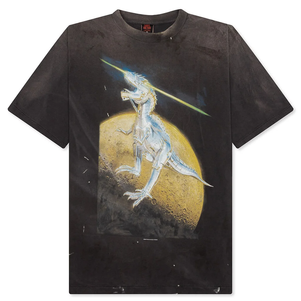 SAINT M6 X SORAYAMA T-REX S/S TEE - BLACK - 1