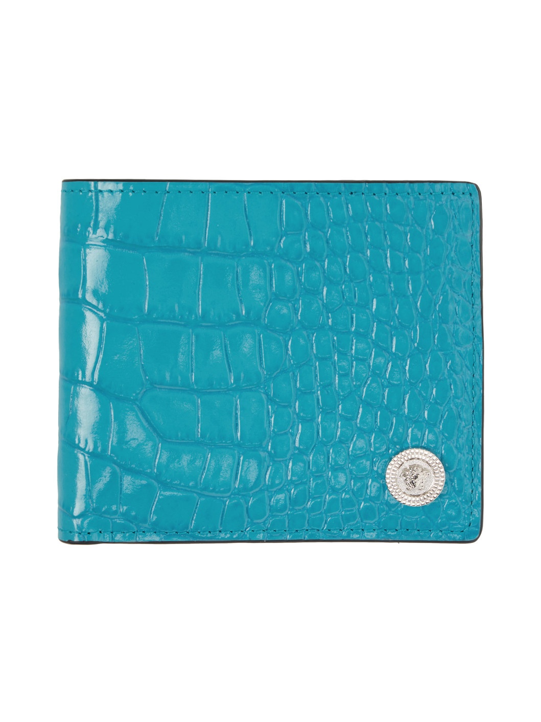 Blue Medusa Biggie Wallet - 1