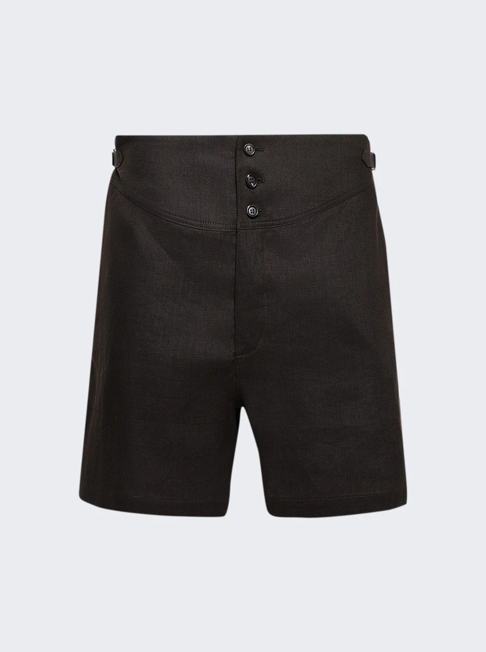 Cot Shorts Brown And Black - 1