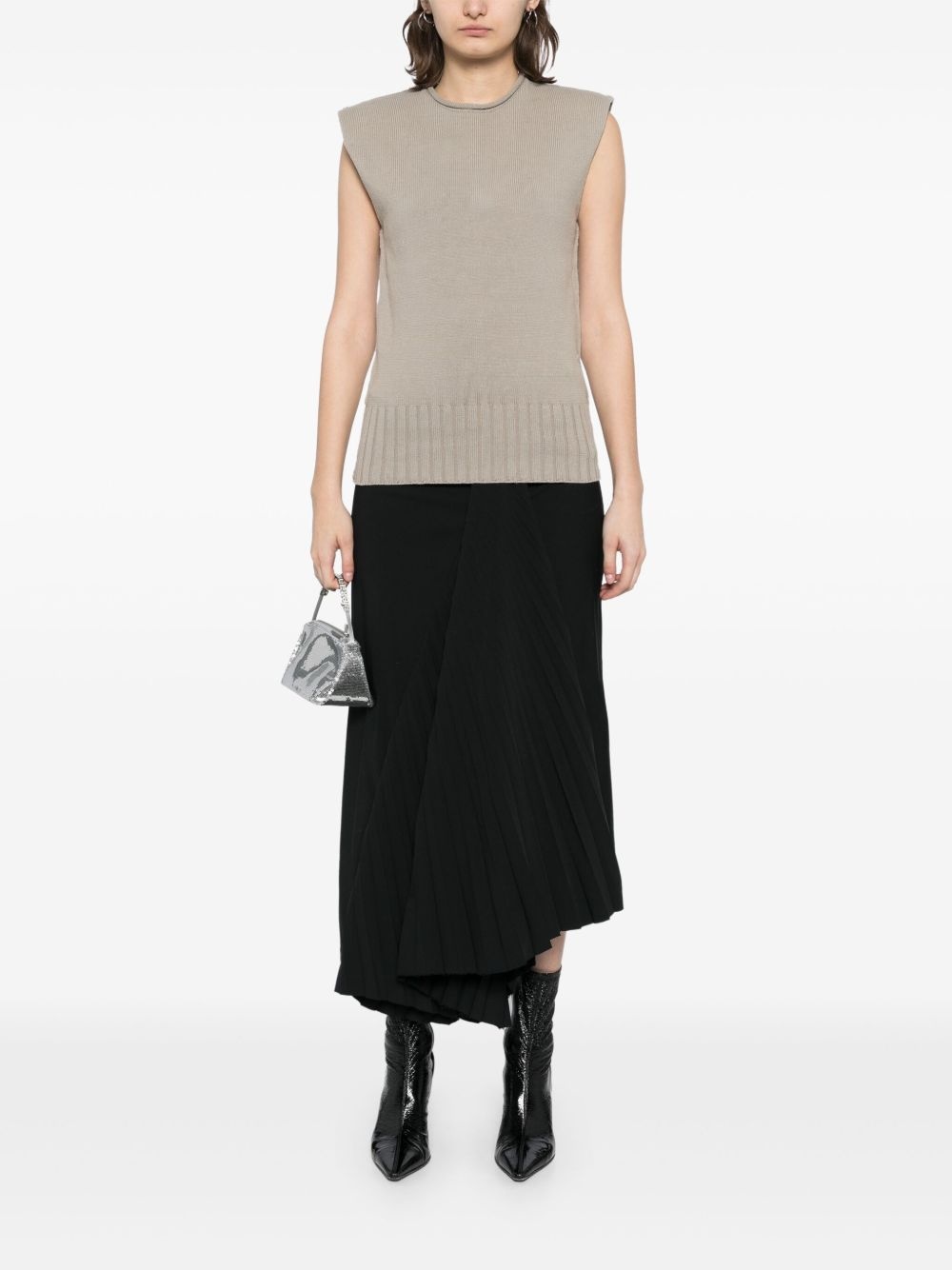 Burns knit vest - 2
