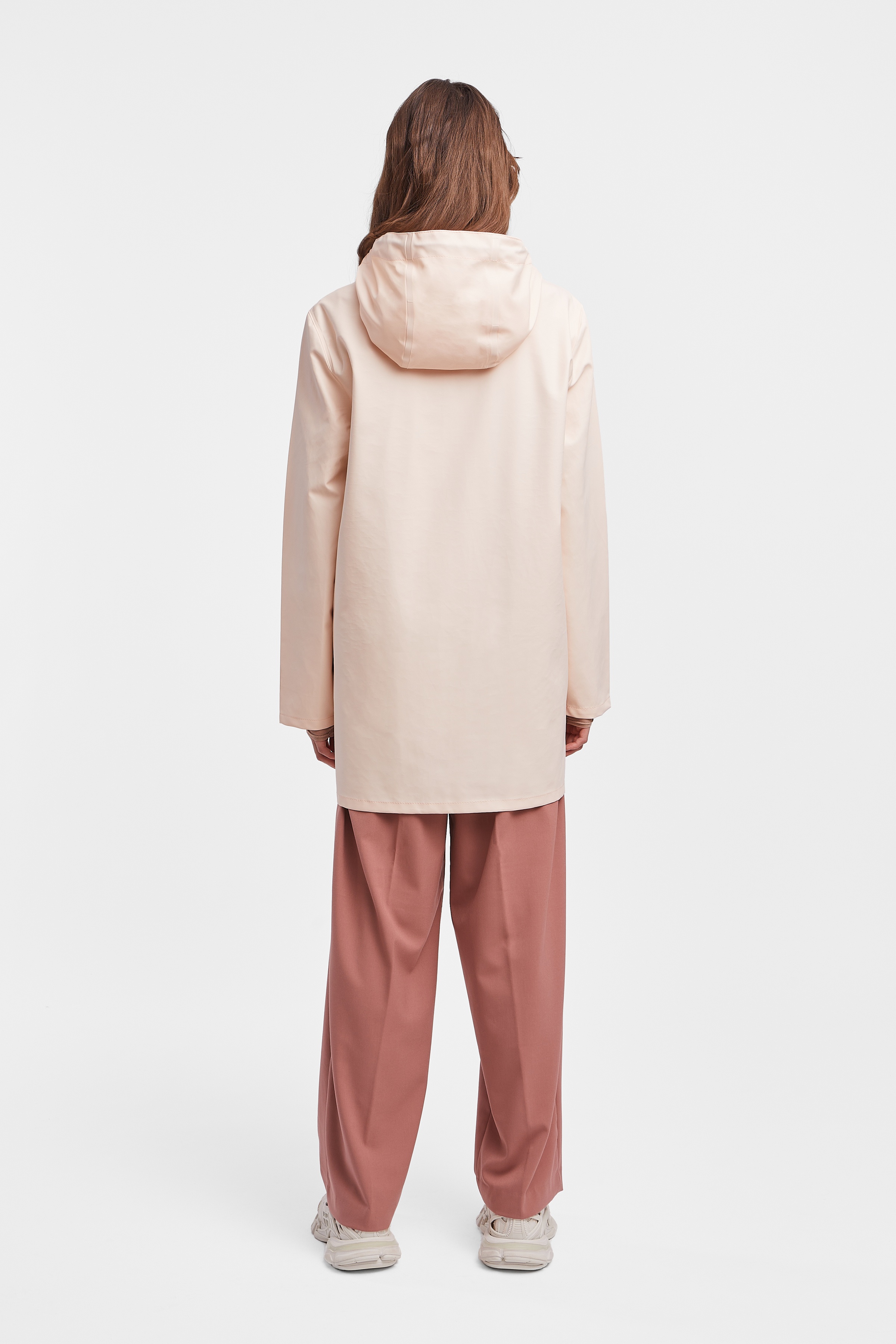Stockholm Lightweight Women Raincoat Peach - 4