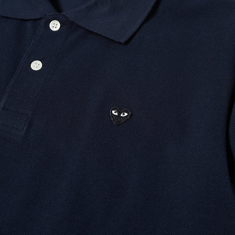 Comme des Garcons Play Little Black Heart Polo - 2