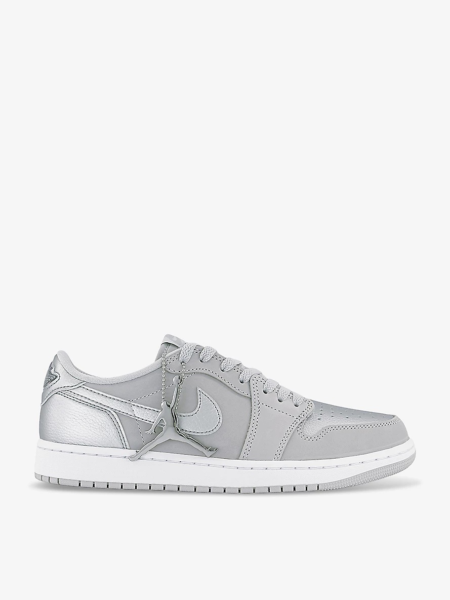 Air Jordan 1 Low panelled leather low-top trainers - 1