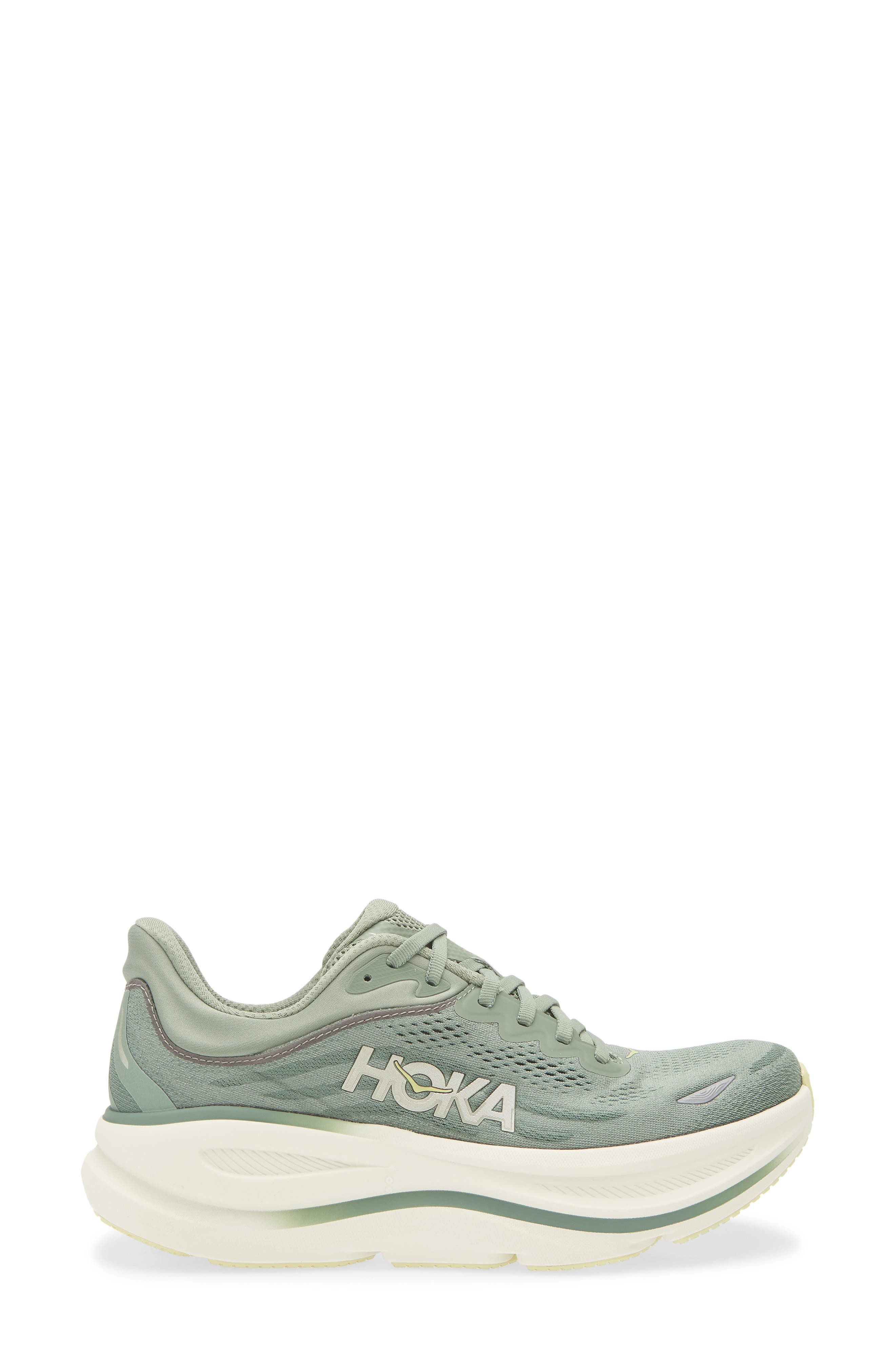 HOKA Bondi 9 Running Shoe in Succulent /Fern at Nordstrom - 3