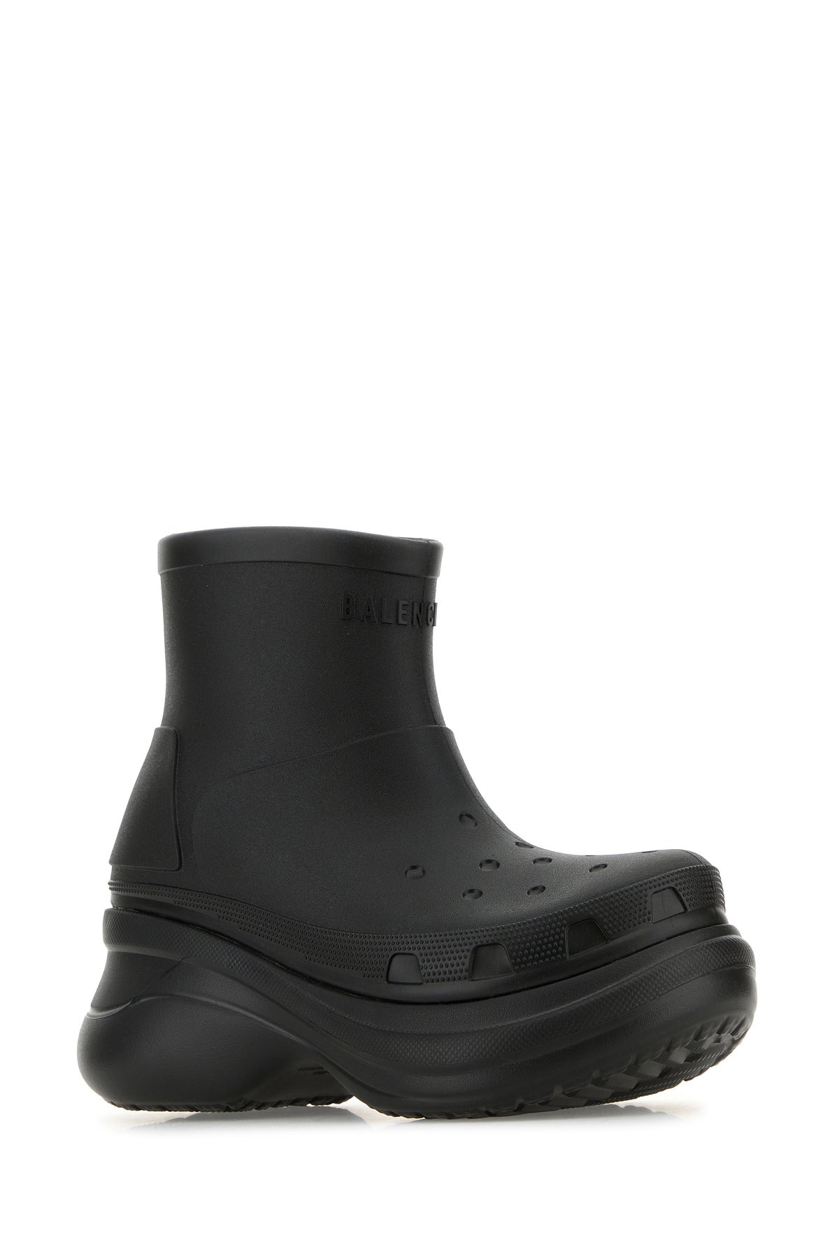 Black rubber Crocs ankle boots - 2