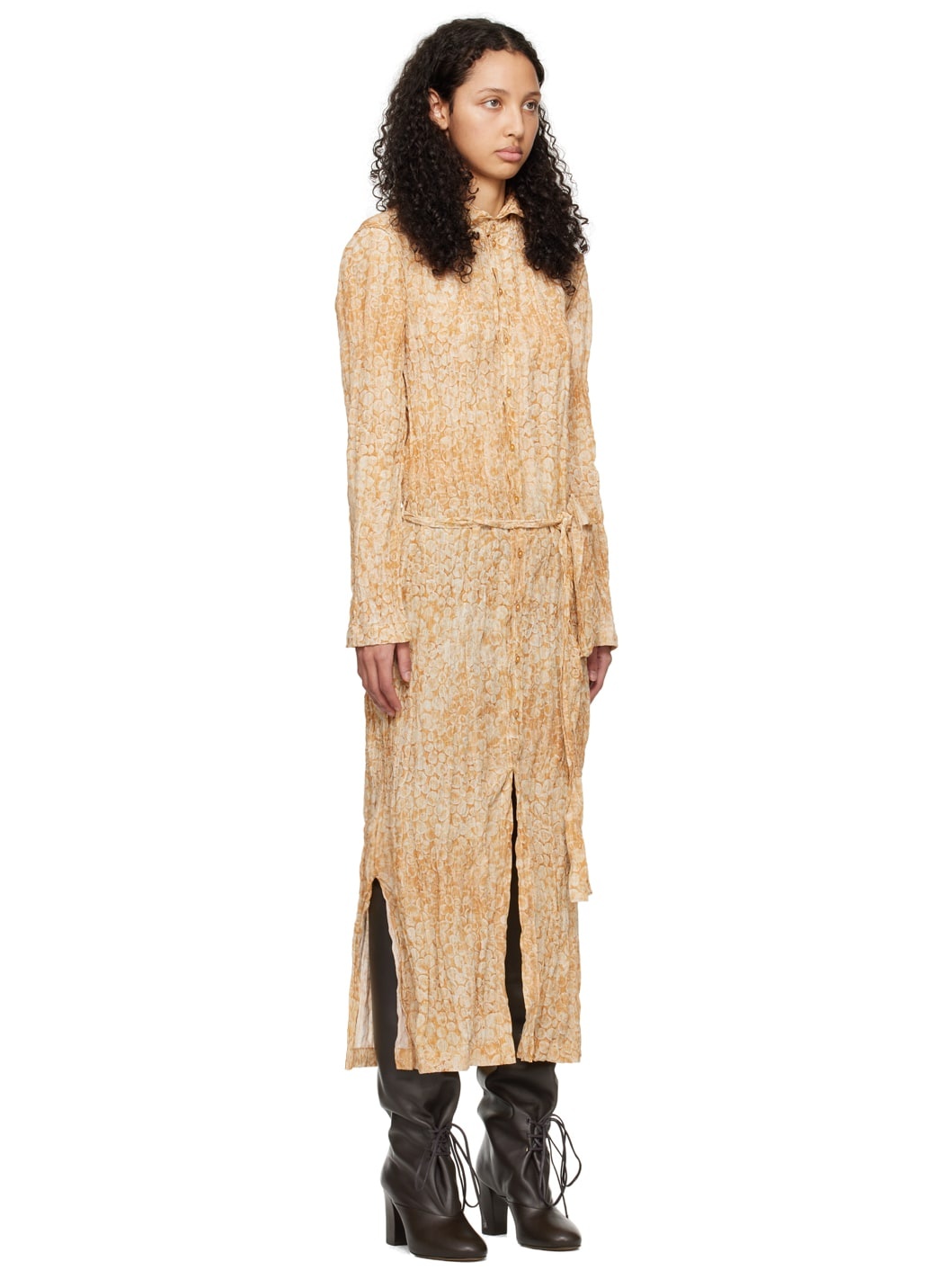 Orange Atelier la Folie Edition Midi Dress - 2