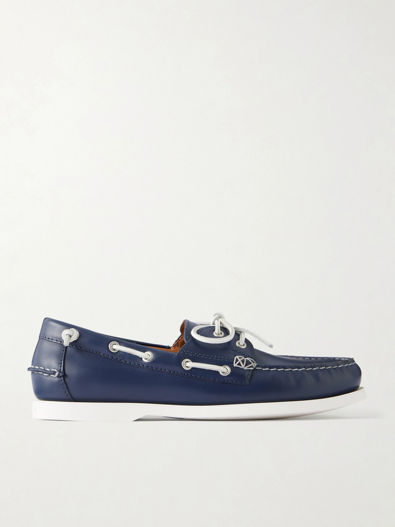 Merton Leather Boat Shoes 1