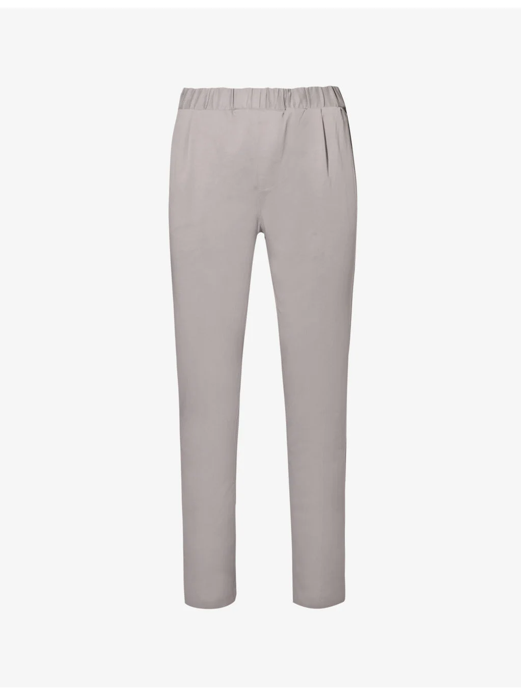 Snider elasticated-waistband tapered-leg regular-fit stretch-woven trousers - 1