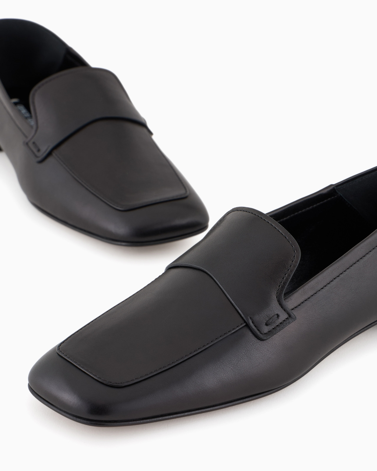 GIORGIO ARMANI X 10 CORSO COMO CALFSKIN LOAFERS - 5