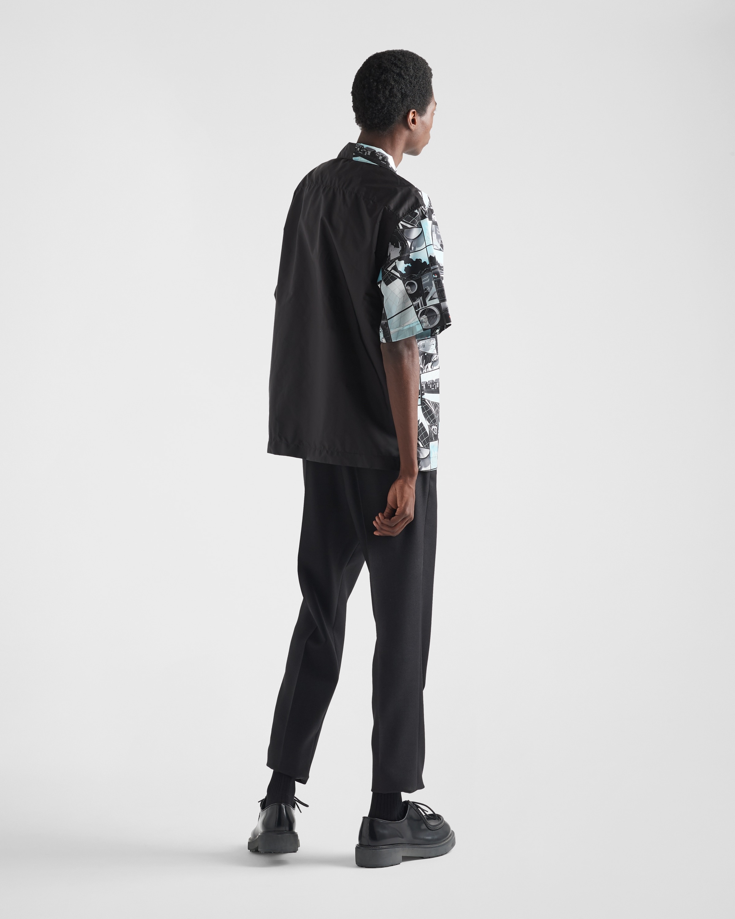 Prada Double Match Re-Nylon shirt | REVERSIBLE
