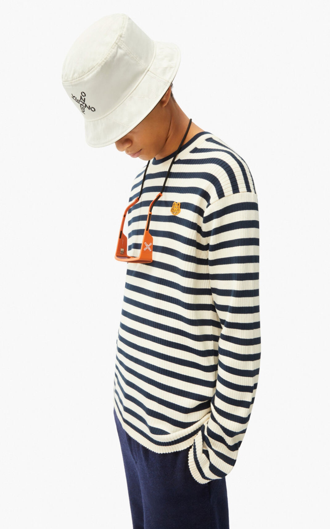 Striped Tiger Crest jumper - 2