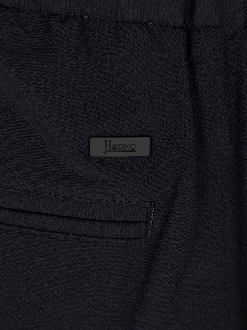 pleated drawstring trousers 3
