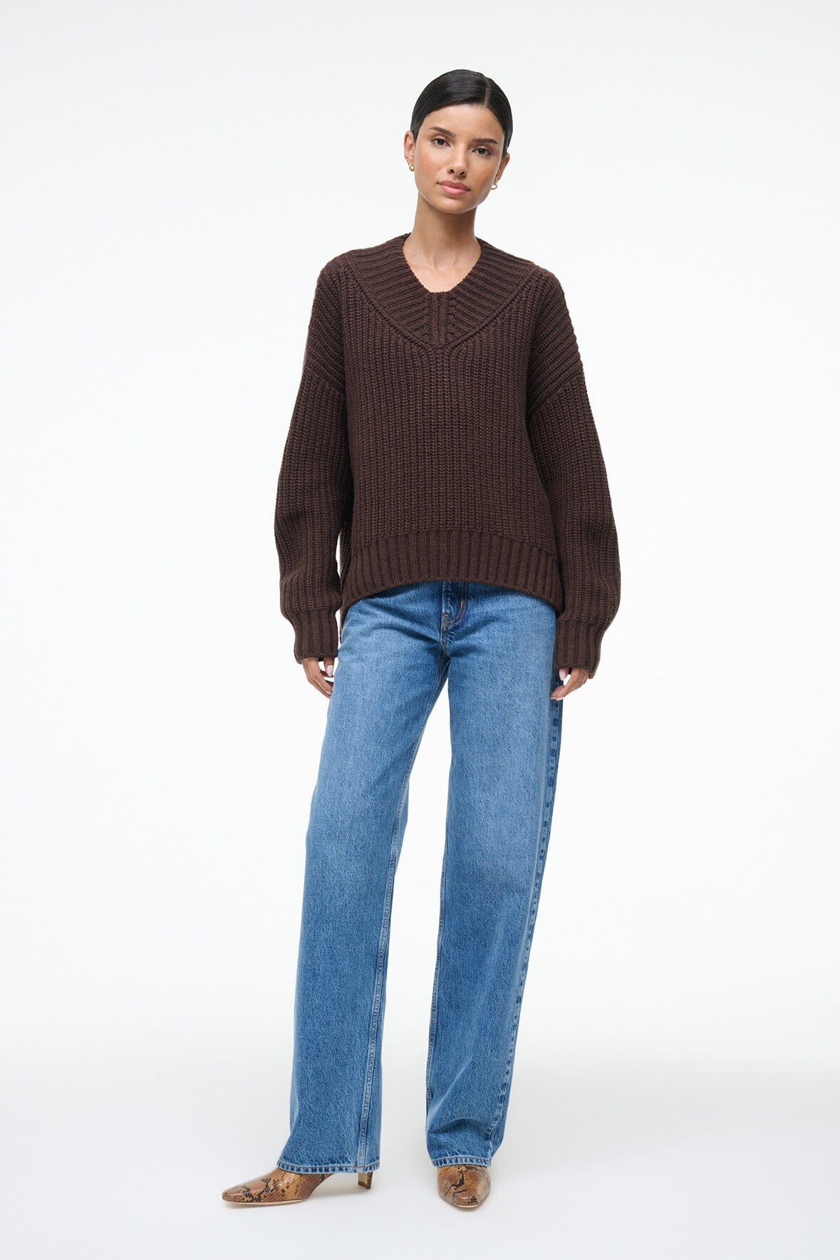 STAUD OTTO SWEATER EARTH - 4