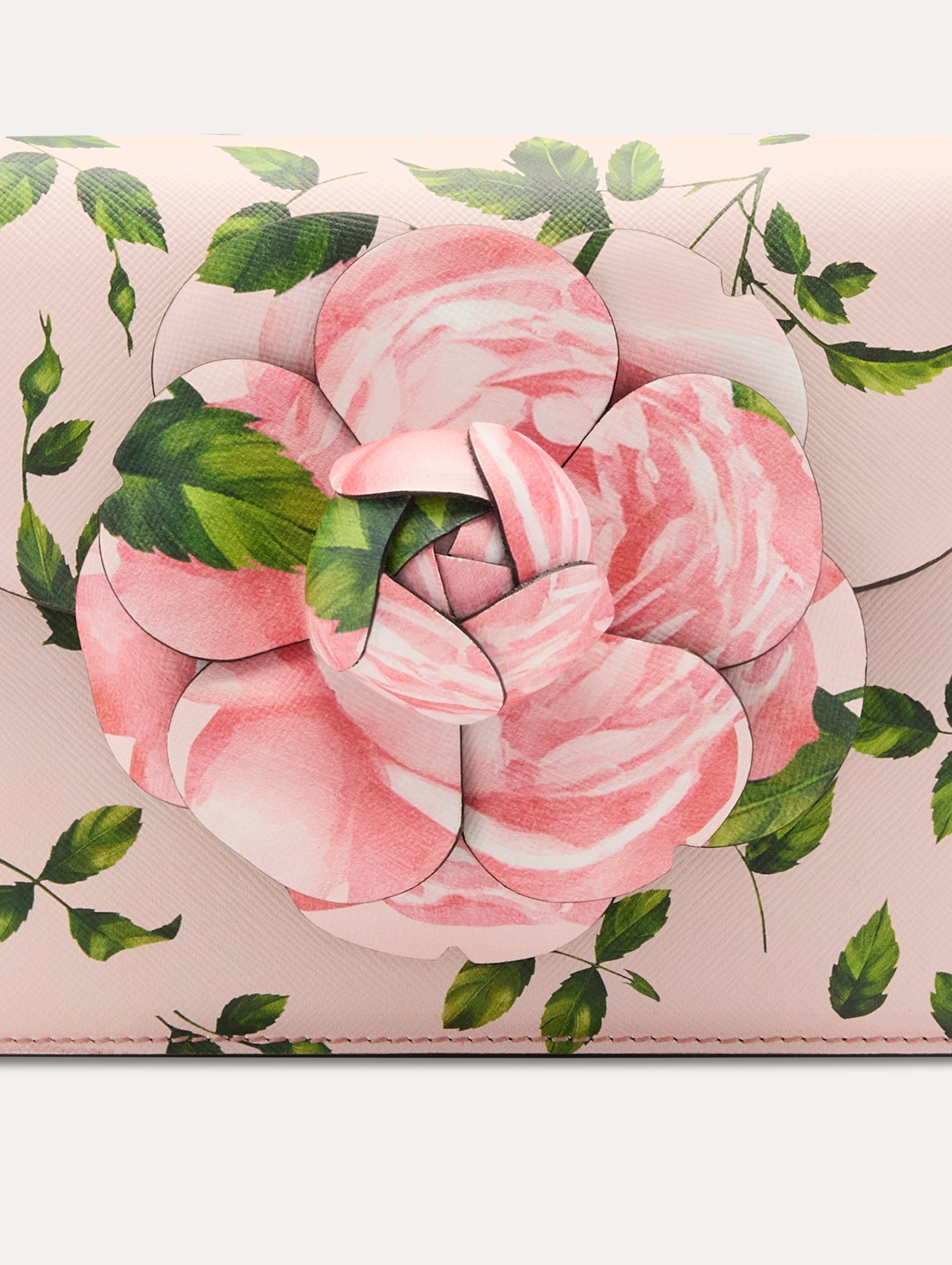 ENGLISH ROSE PRINTED MINI TRO BAG - 5