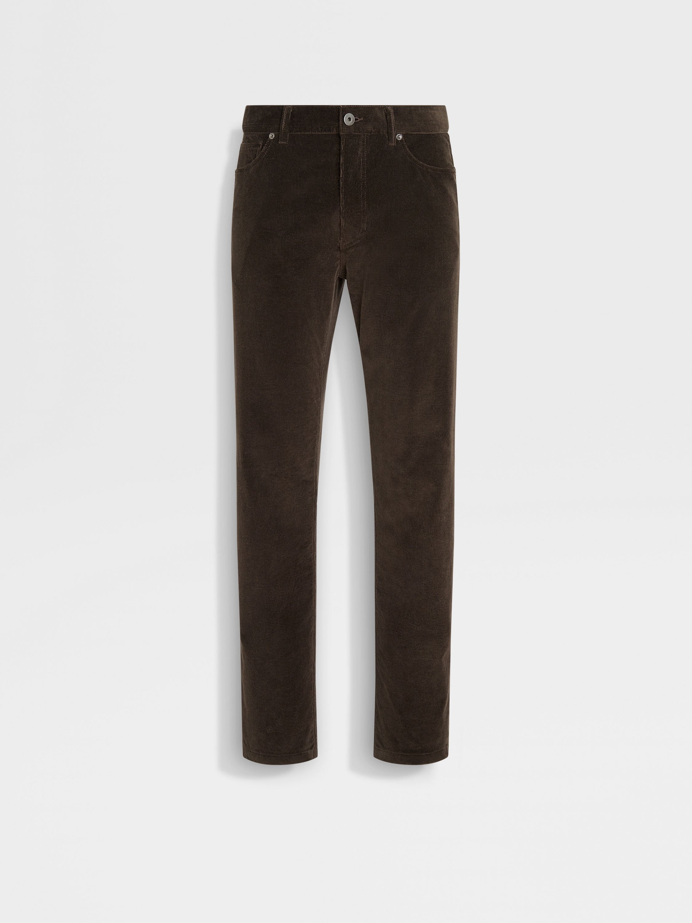 DARK BROWN CASHCO ROCCIA PANTS - 2