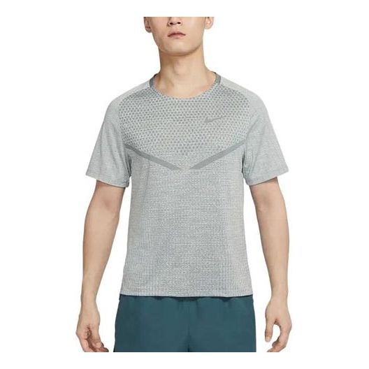 Nike Dri-Fit Adv Techknit Casual Sports T-Shirt 'Grey' DM4754-084 - 1