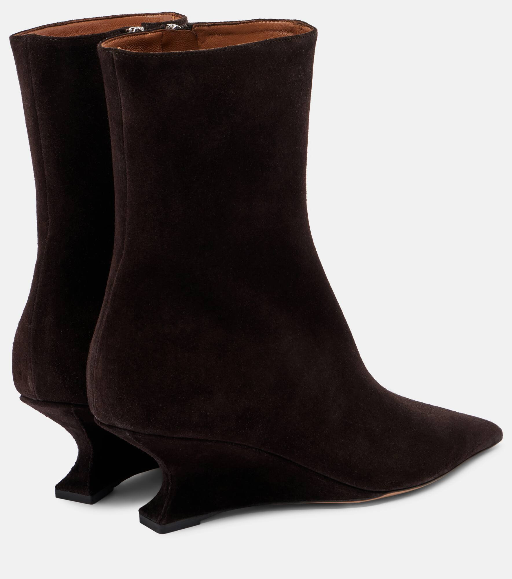 Nina 50 suede ankle boots - 2