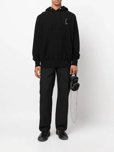 UNDERCOVER embroidered hoodie outlook