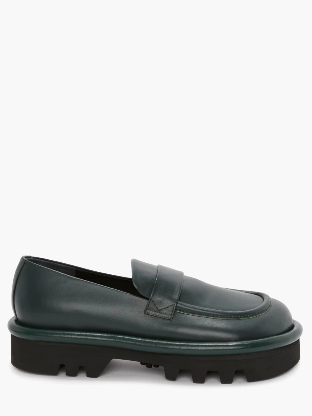 BUMPER-TUBE LEATHER CHUNKY LOAFER - 1
