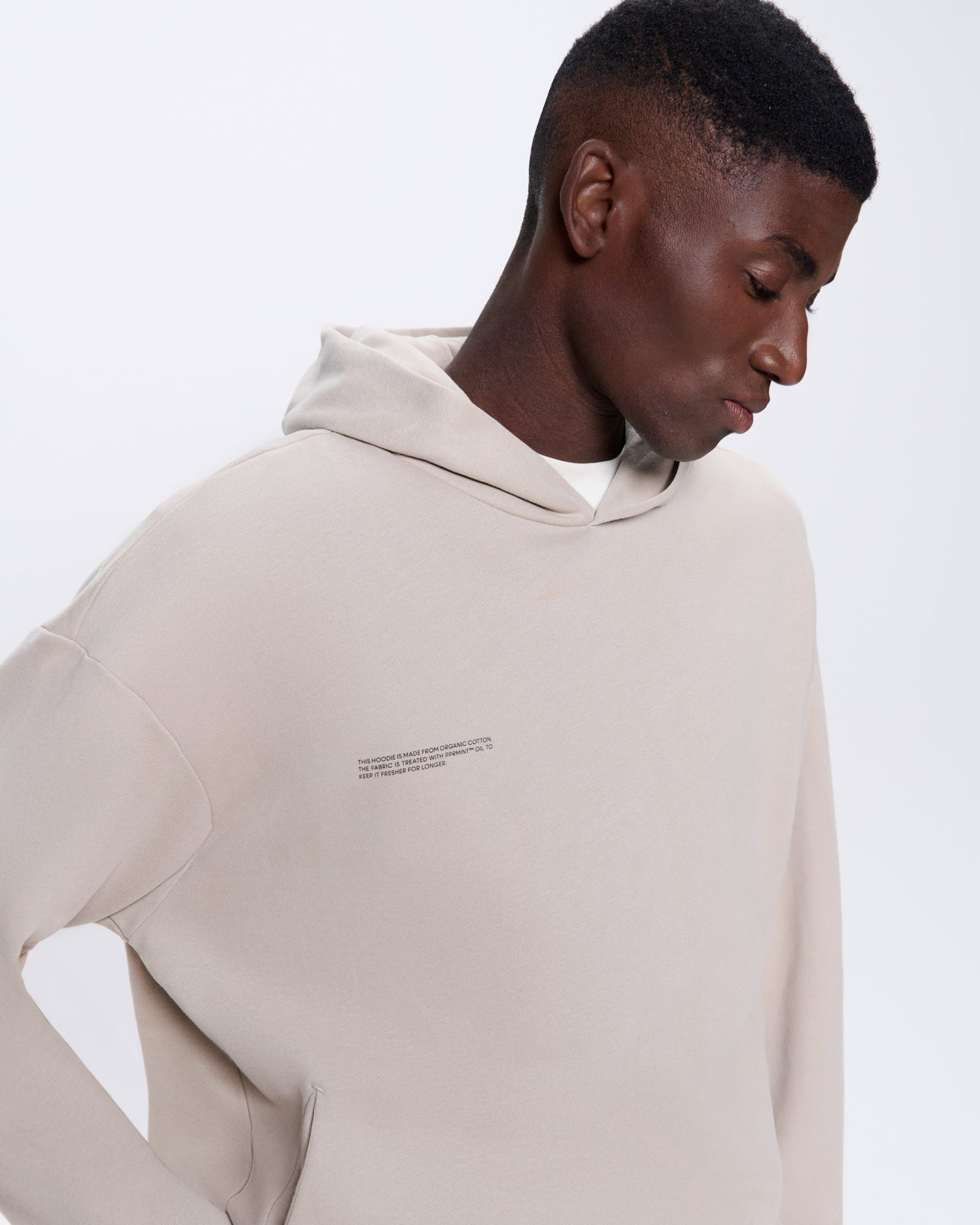 Mens 365 Midweight Hoodie - Stone - 6