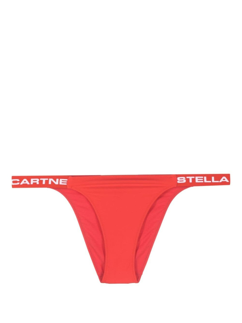 logo-print bikini bottoms 1
