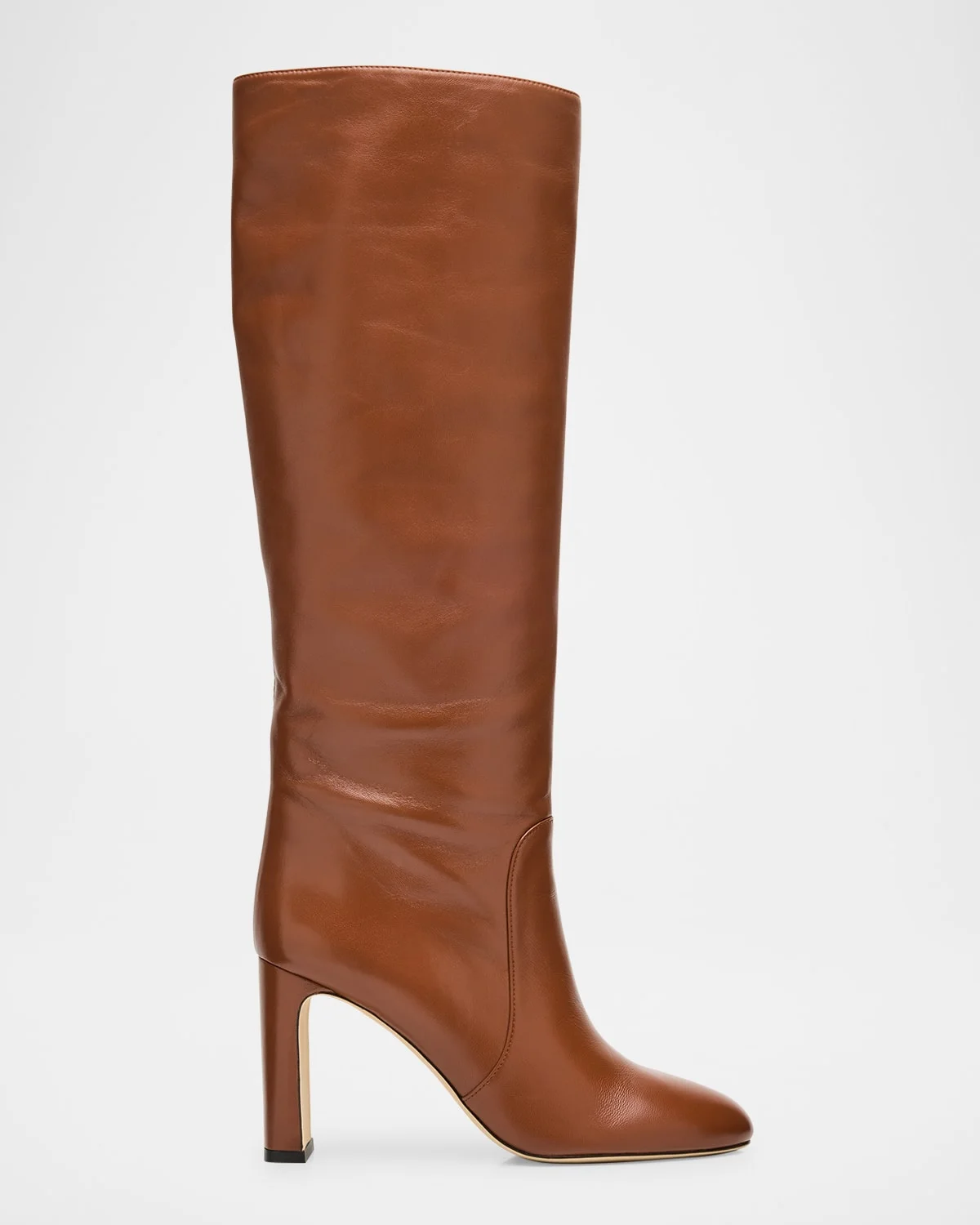 Babette Tubo Leather Knee-High Boots - 1