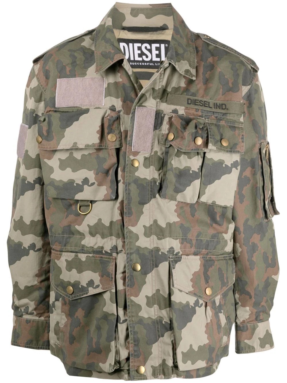 J-Loyd-CMF camouflage twill jacket - 1