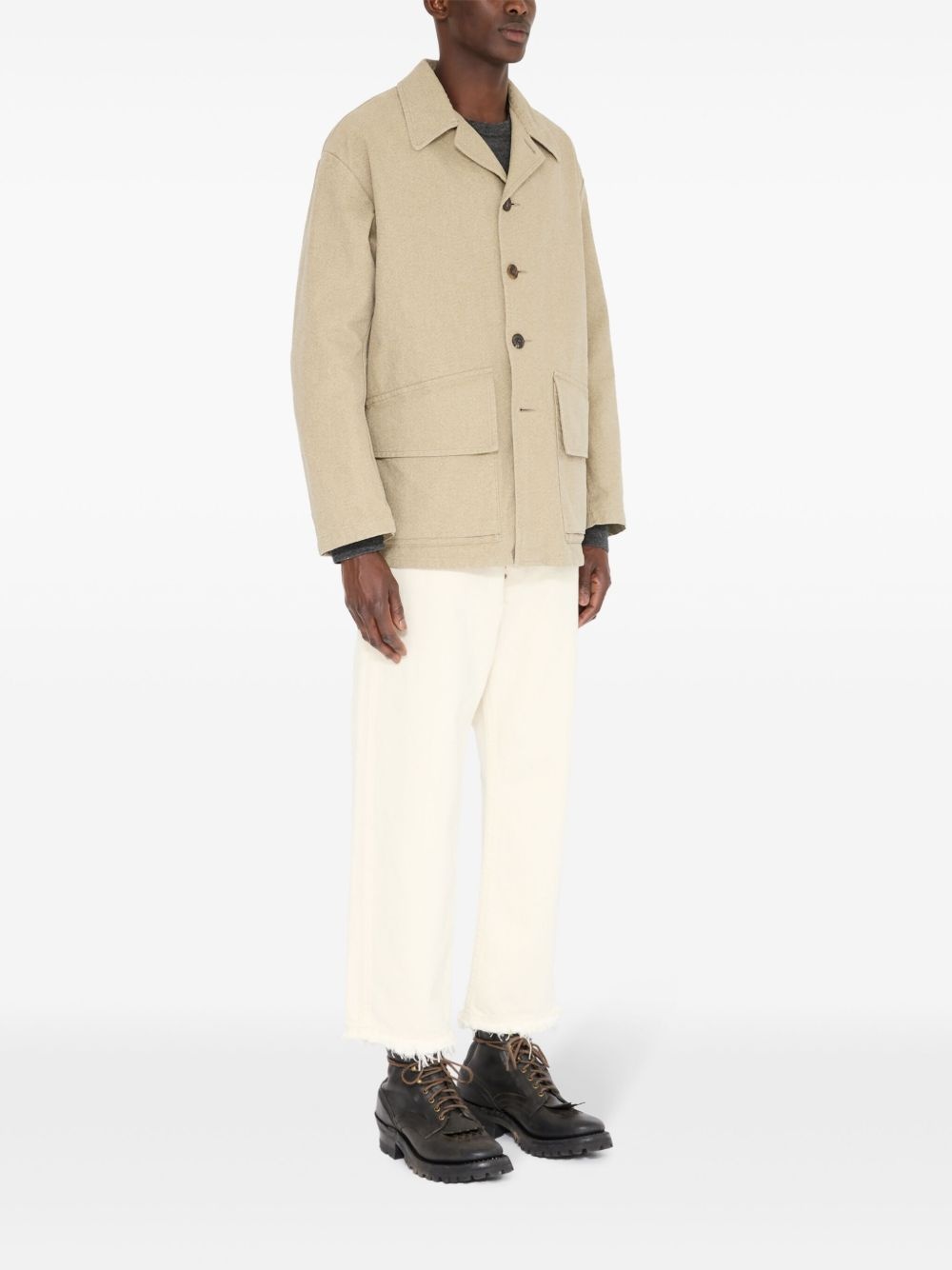 cotton shirt jacket - 3