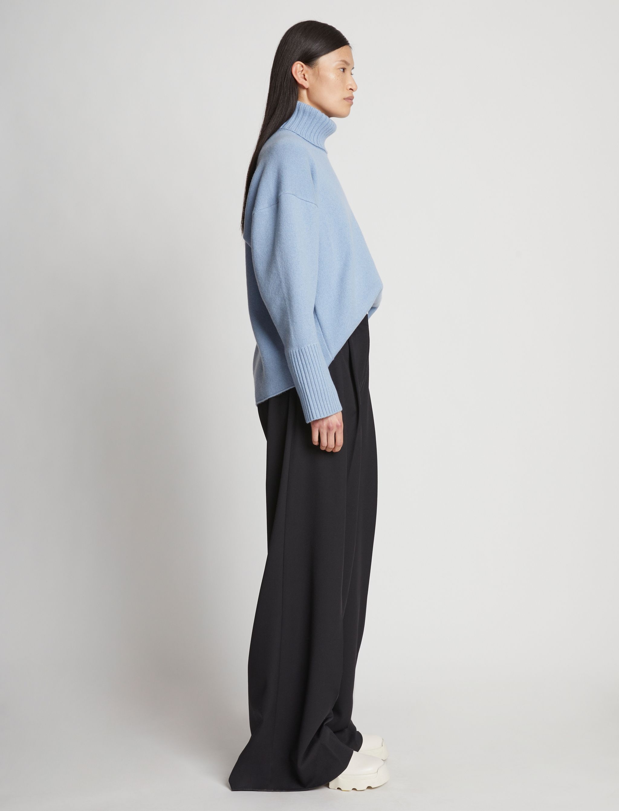 Doubleface Cashmere Oversized Turtleneck - 4