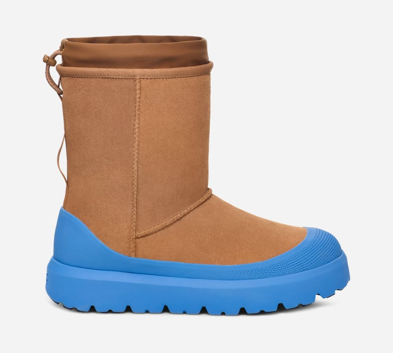 ® Classic Short Weather Hybrid Suede/Waterproof Classic Boots in Chestnut/Big Sky 1